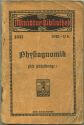 Miniatur-Bibliothek Nr. 1041 - Physiognomik mit Abbildungen