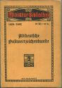 Miniatur-Bibliothek Nr. 1059-1062 - Altdeutsche Postwertzeichenkunde