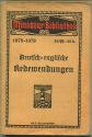 Miniatur-Bibliothek Nr. 1076-1078 - Deutsch-englische Redewendungen