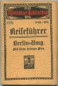 Miniatur-Bibliothek Nr. 1101 - Reiseführer Berlin-Umgebung