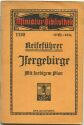 Miniatur-Bibliothek Nr. 1122 - Reiseführer Isergebirge