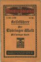 Miniatur-Bibliothek Nr. 1135-1136 - Reiseführer Der Thüringer Wald