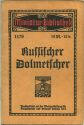 Miniatur-Bibliothek Nr. 1179 - Russischer Dolmetscher