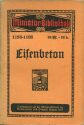 Miniatur-Bibliothek Nr. 1186-1188 - Eisenbeton
