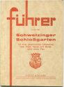 Führer durch den Schwetzinger Schloßgarten 1940 - 32 Seiten