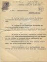 Magdeburg-Buckau 1919 - Arbeitsvertrag
