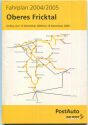 Fahrplan 2004/2005 - Oberes Fricktal - Postauto