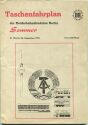 Taschenfahrplan der Reichsbahndirektion Berlin Sommer 1981