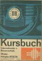 Kursbuch der Deutschen Reichsbahn - Winterfahrplan 1975/76