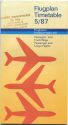 Flughafen Frankfurt am Main - Flugplan Timetable 5/87