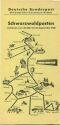 Deutsche Bundespost 1965 - Schwarzwaldposten - Fahrplan - Faltblatt