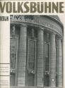 Volksbühne Theater am Horst Wesselplatz Berlin - Sonderausgabe der Zeitschrift