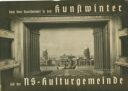 Nach dem Sportsommer in den Kunstwinter 1935/36 mit der NS-Kulturgemeinde - 16 Seiten