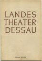 Landestheater Dessau - Spielzeit 1951/52 Nummer 4