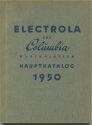 Electrola und Columbia - Musikplatten Hauptkatalog 1950 - 110 Seiten