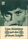1966 FILM FÜR SIE - Progress-Filmprogramm 82/66 - Das Mädchen mit den grünen Augen