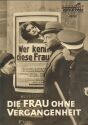 Progress-Filmprogramm 47/63 - Die Frau ohne Vergangenheit