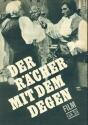 FILM FÜR SIE - Progress-Filmprogramm 11/68 - Der Rächer mit dem Degen