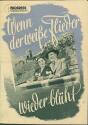 Progress - Filmprogramm - Jahrgang 1955 - Wenn der weisse Flieder wieder blüht