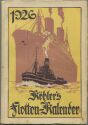 Köhlers Flotten-Kalender 1926 - 240 Seiten mit vielen Abbildungen