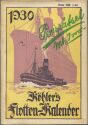 Köhlers Flotten-Kalender 1930 - 352 Seiten mit vielen Abbildungen