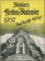 Köhlers Flotten-Kalender 1937 - 280 Seiten mit vielen Abbildungen