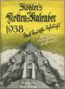 Köhlers Flotten-Kalender 1938 - 280 Seiten mit vielen Abbildungen