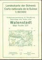 Landkarte der Schweiz - Walenstadt