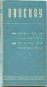 Uruguay 50er Jahre - mapa de la republica 1:1000 000