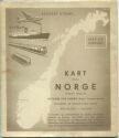 Norwegen 1952 - Rutebok for Norge - Massstab 1:1.000.000