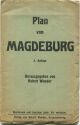 Plan von Magdeburg 1927 - 47cm x 70cm