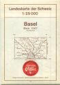 Landeskarte der Schweiz 1:25'000 - Basel Blatt 1047