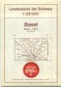Landeskarte der Schweiz 1:25'000 - Basel Blatt 1047