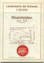Landeskarte der Schweiz 1:25'000 - Rheinfelden Blatt 1048