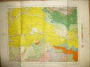 Mapa geologico de Espana ca. 1910 - Tercera Edicion - Segovia Palencia