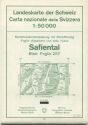 Landeskarte der Schweiz 1:50 000 - Safiental Blatt 257