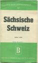 Sächsische Schweiz 60er Jahre - Wanderkarte