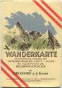 68 Kirchdorf an der Krems 1953 - Wanderkarte mit Umschlag