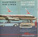 Eastern Air Lines In-Flight Map 16 Seiten