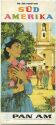 PAN AM 1966 - Im Jet rund um Südamerika - Faltblatt mit 15 Abbildungen