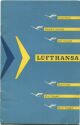 Lufthansa 50er Jahre - 18 Seiten Tipps rund ums Fliegen