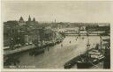Stettin - An der Baumbr&uuml;cke - Foto-AK
