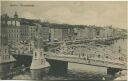 Postkarte - Stettin - Hansabr&uuml;cke