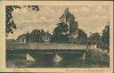 Ansichtskarte - Pommern - Stolp - Herzogbr&uuml;cke und Feuerwehrdepot