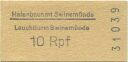 Hafenbauamt Swinem&uuml;nde - Leuchtturm - Eintrittskarte