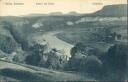 Postkarte - Rathen mit Ruine - Lilienstein