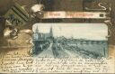 Postkarte - Dresden - Dampfschiff-Landeplatz