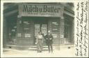 Foto-AK - Dresden - Wartburgstrasse 21 - Milch und Butter Alfred Teschner