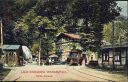 Ansichtskarte - 01814 Lichtenhainer Wasserfall - Strassenbahn ca. 1910