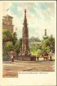 Künstlerkarte - Dresden - Gutschmidbrunnen